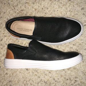 Mark Nason men's 9.5 slip-on leather sneakers